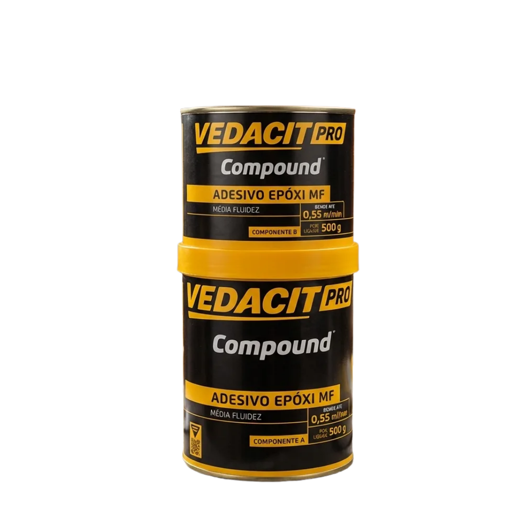 Vedacit PRO Compound Adesivo Epóxi MF 1kg