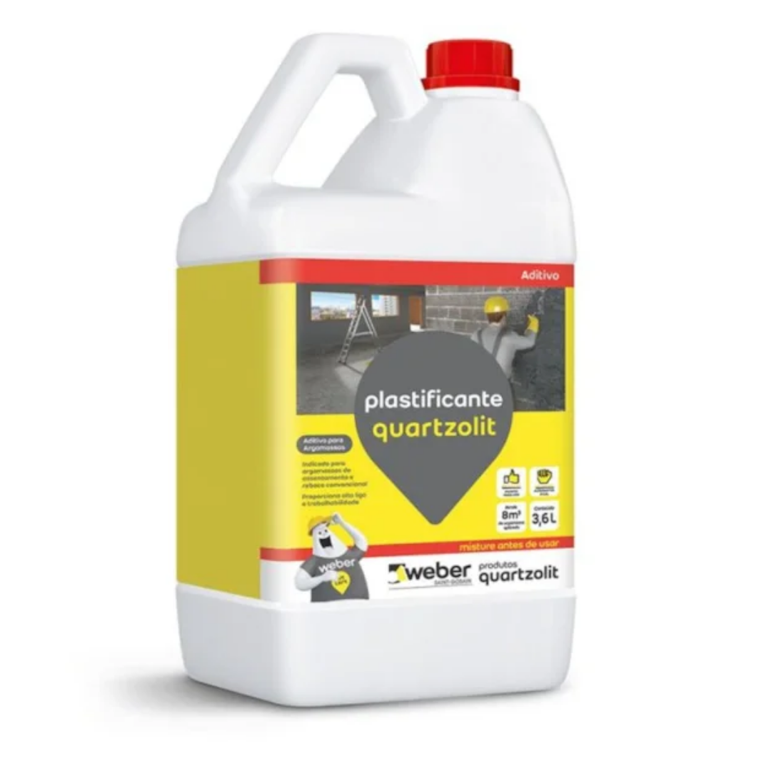 Aditivo Plastificante 3.6L Quartzolit